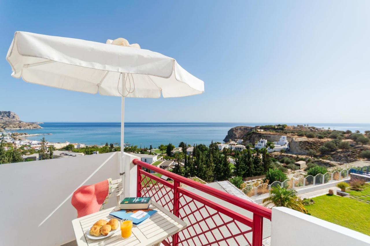 Bella Vista Stegna Aparthotel Archangelos  Exterior photo